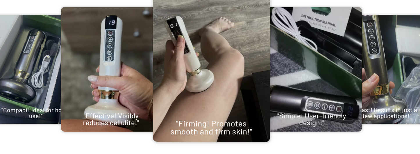 Effektiv vakuummassager til reduktion af cellulite