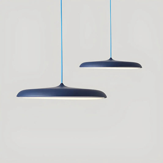 Moderne LED Loftlampe i UFO-Design med Energioptimering