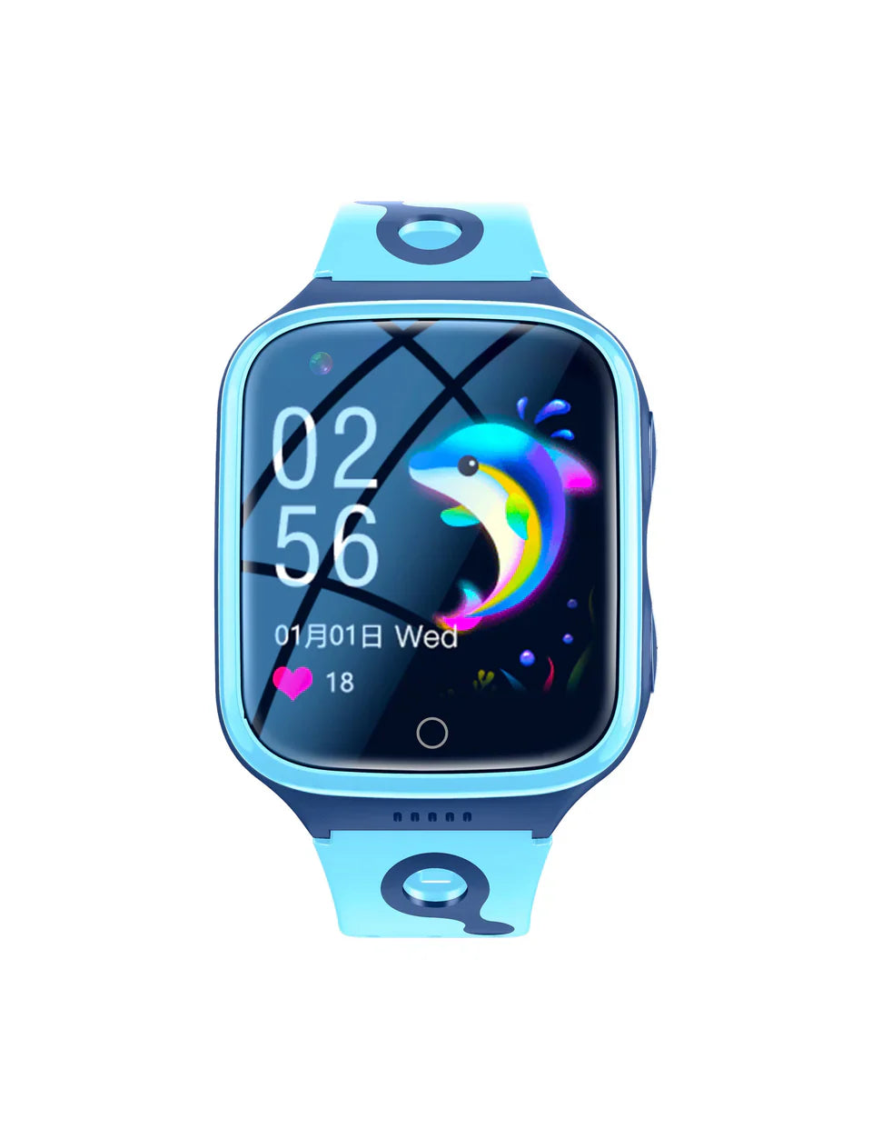 Børne-smartwatch med GPS og 4G - Sikkerhed og Aktivitet