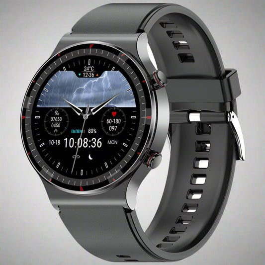 Avancerad Smartwatch med EKG och Blodtrycksmätare - Hälsa på Handleden