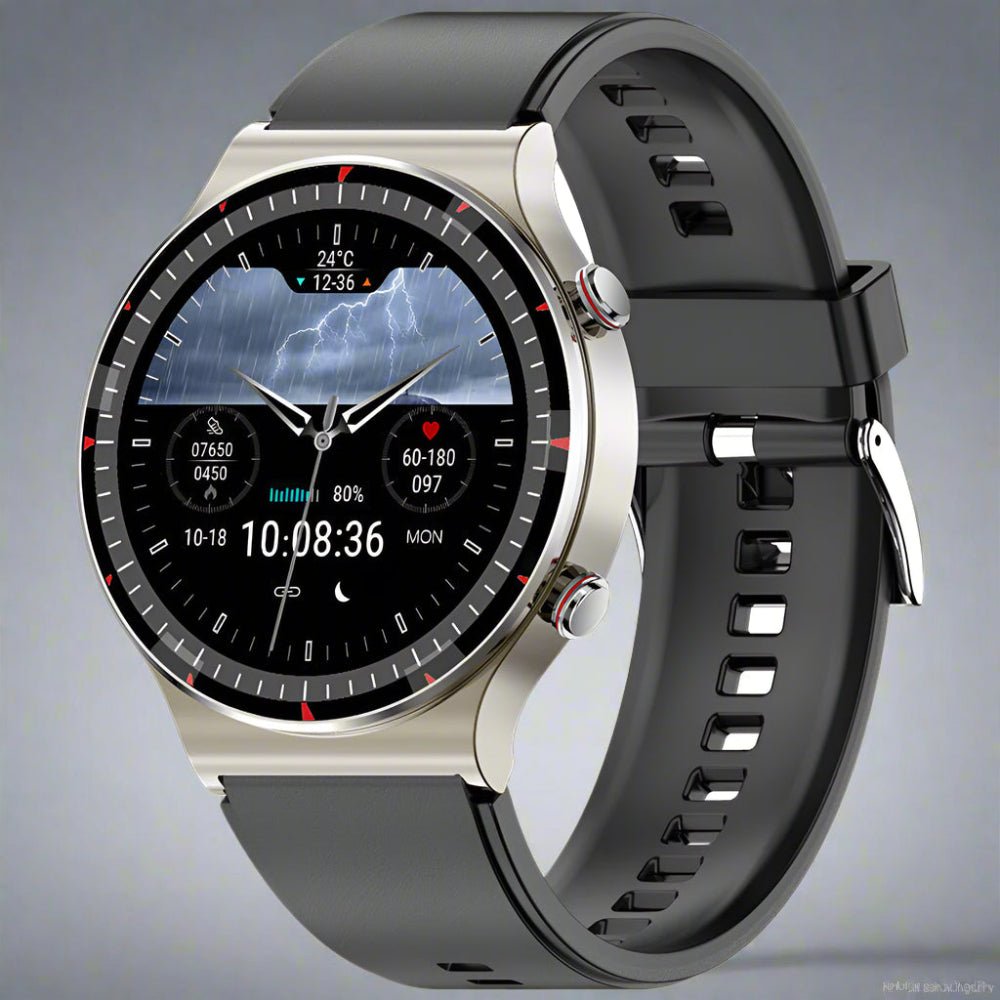 Avancerad Smartwatch med EKG och Blodtrycksmätare - Hälsa på Handleden
