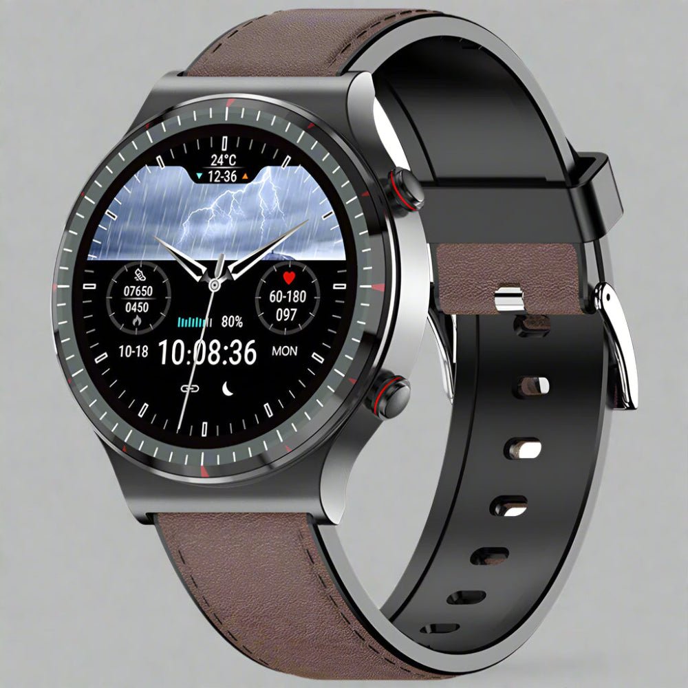 Avancerad Smartwatch med EKG och Blodtrycksmätare - Hälsa på Handleden