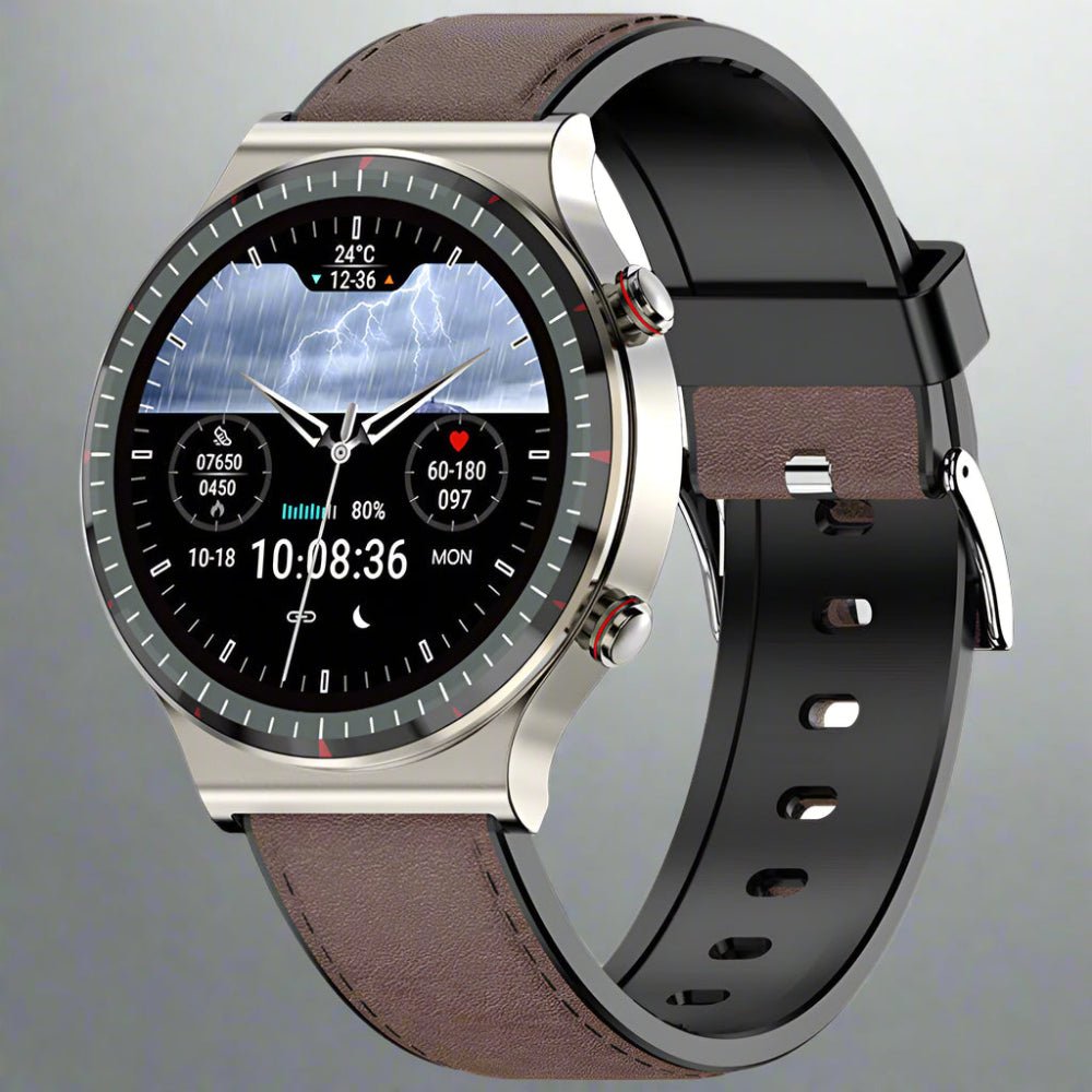 Avancerad Smartwatch med EKG och Blodtrycksmätare - Hälsa på Handleden