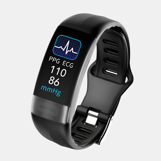 Elegant smartwatch för kvinnor med EKG och hälsoundersökning