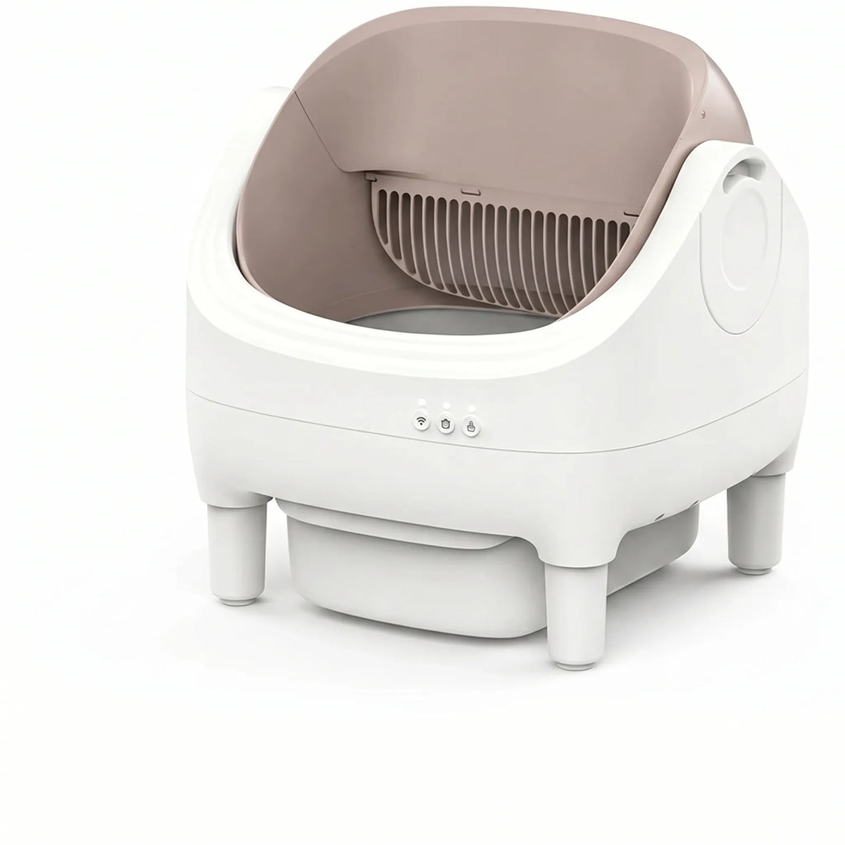 Automatisk kattlåda med smarta funktioner