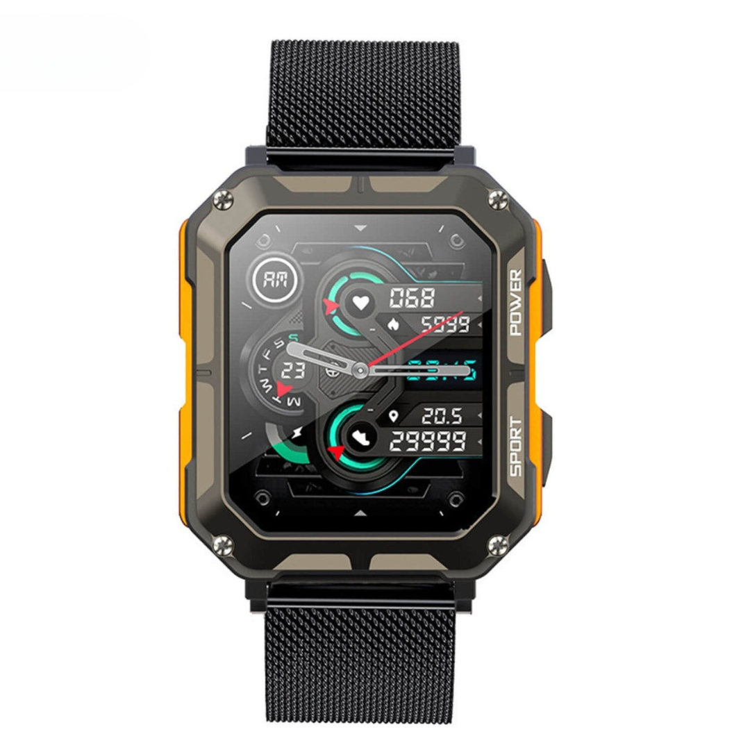 Avanceret Smartwatch med Lang Batterilevetid og iOS/Android