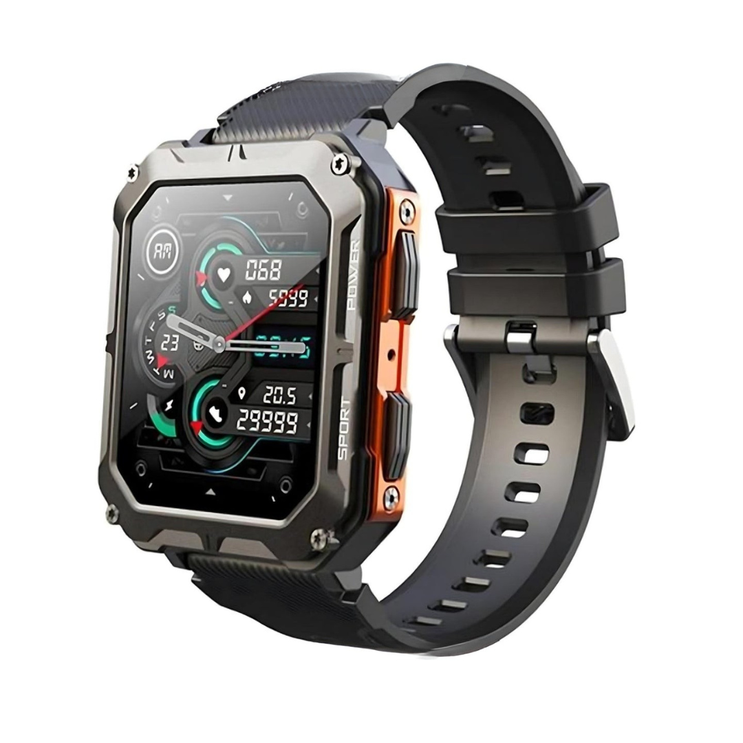 Avanceret Smartwatch med Lang Batterilevetid og iOS/Android
