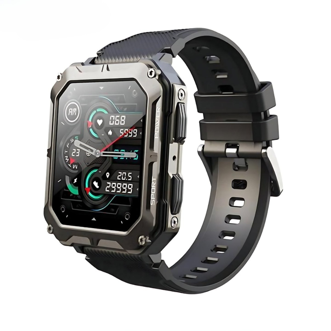 Avanceret Smartwatch med Lang Batterilevetid og iOS/Android