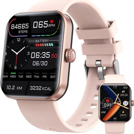 Smartwatch med Blodsukker Overvågning - Ingen Nål, Kun Komfort