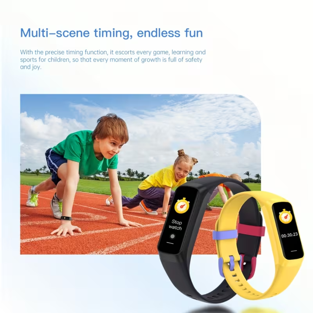 Børne-Smartwatch med AMOLED Skærm & Forældreapp
