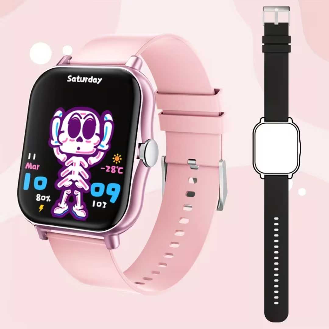 Børne-Smartwatch med GPS og Trådløs Opkaldsfunktion