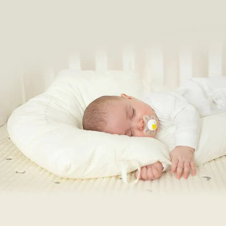 Bekväm babykudde med antibakteriellt överdrag
