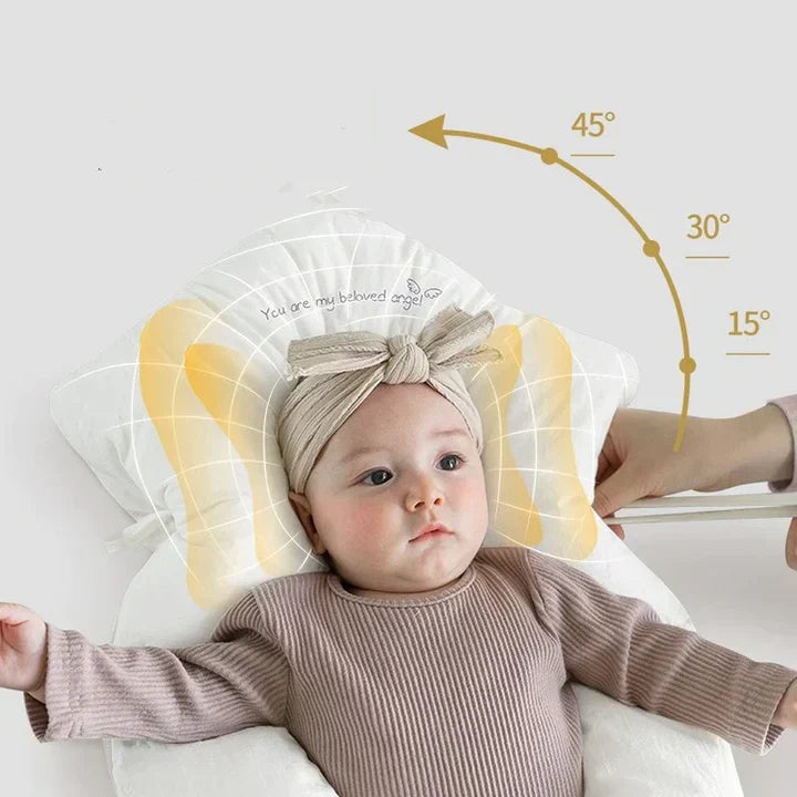 Bekväm babykudde med antibakteriellt överdrag
