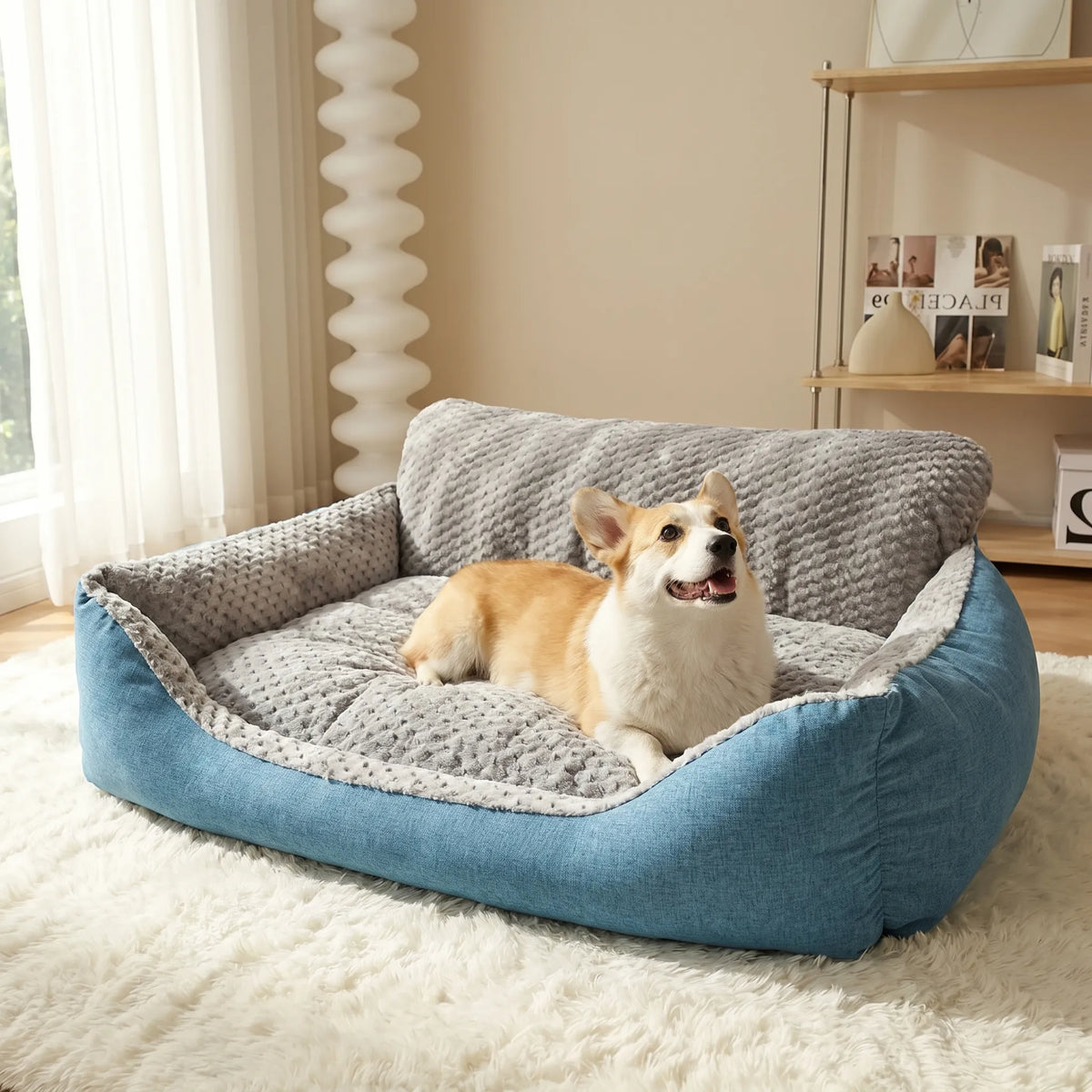 Sofa-lignende Hundeseng - Blød og Komfortabel