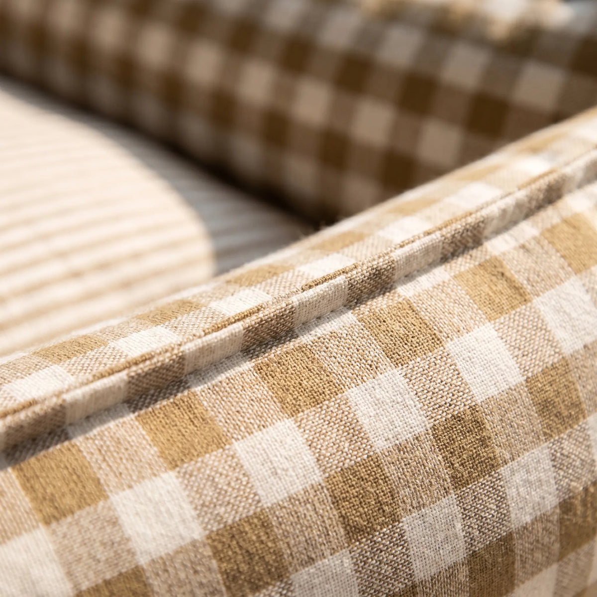 Hundebed i Sofa-stil med Rute Mønster