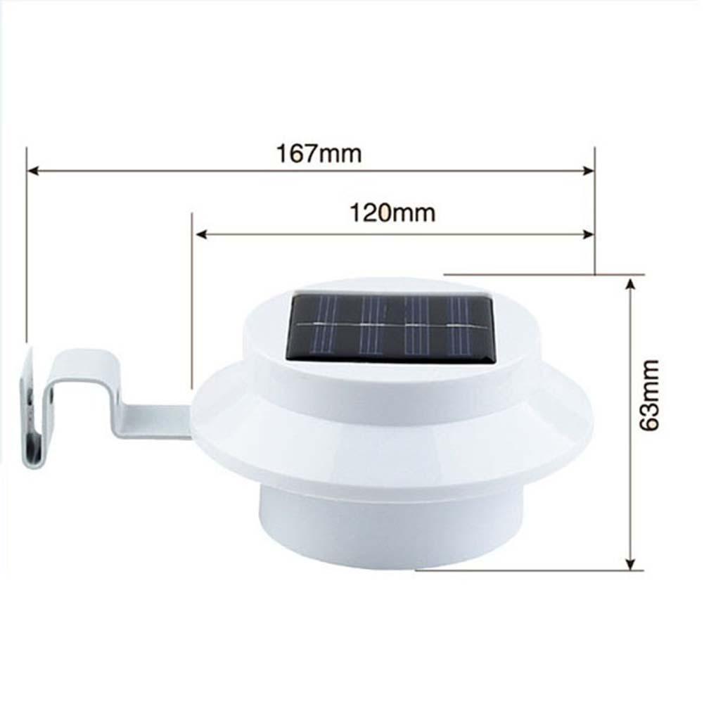 Soldriven LED-utomhusbelysning – 5 st. i paket