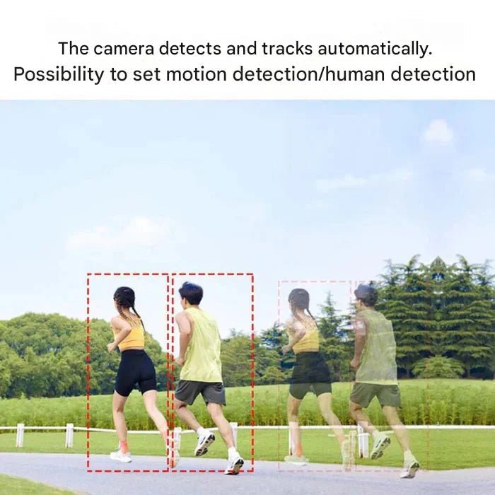 Trådløst 4K Kamera med 360° Udsyn og Intelligent Detektion