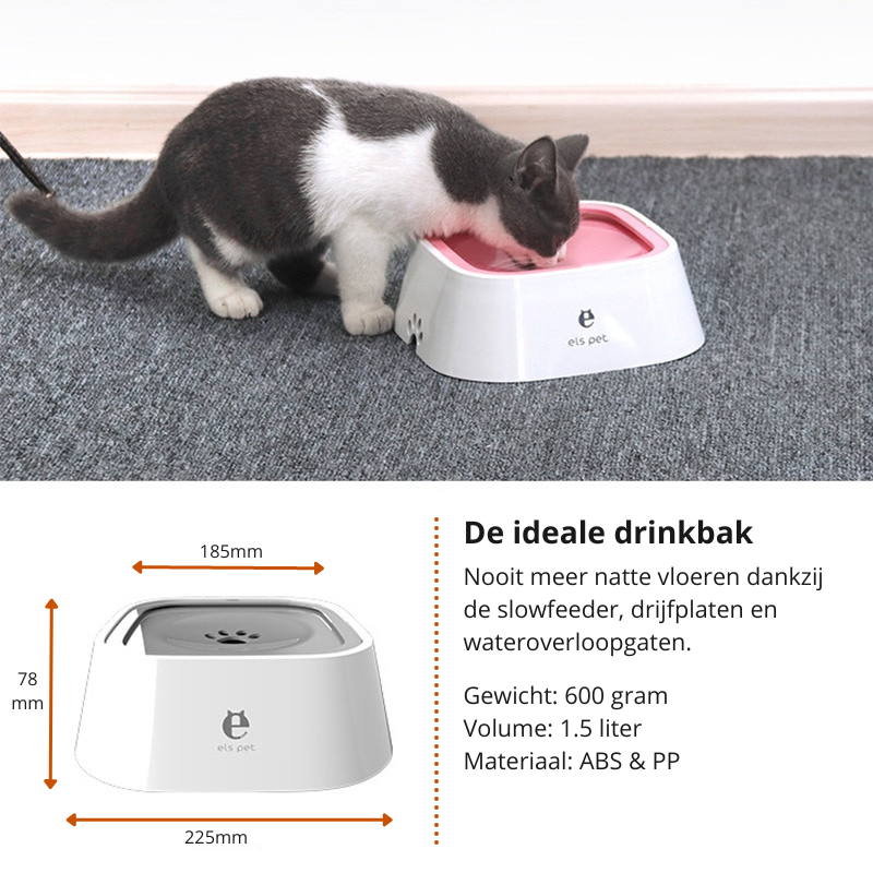 Spritzefod til kæledyr | Den forfriskende vanddispenser til dit kæledyr