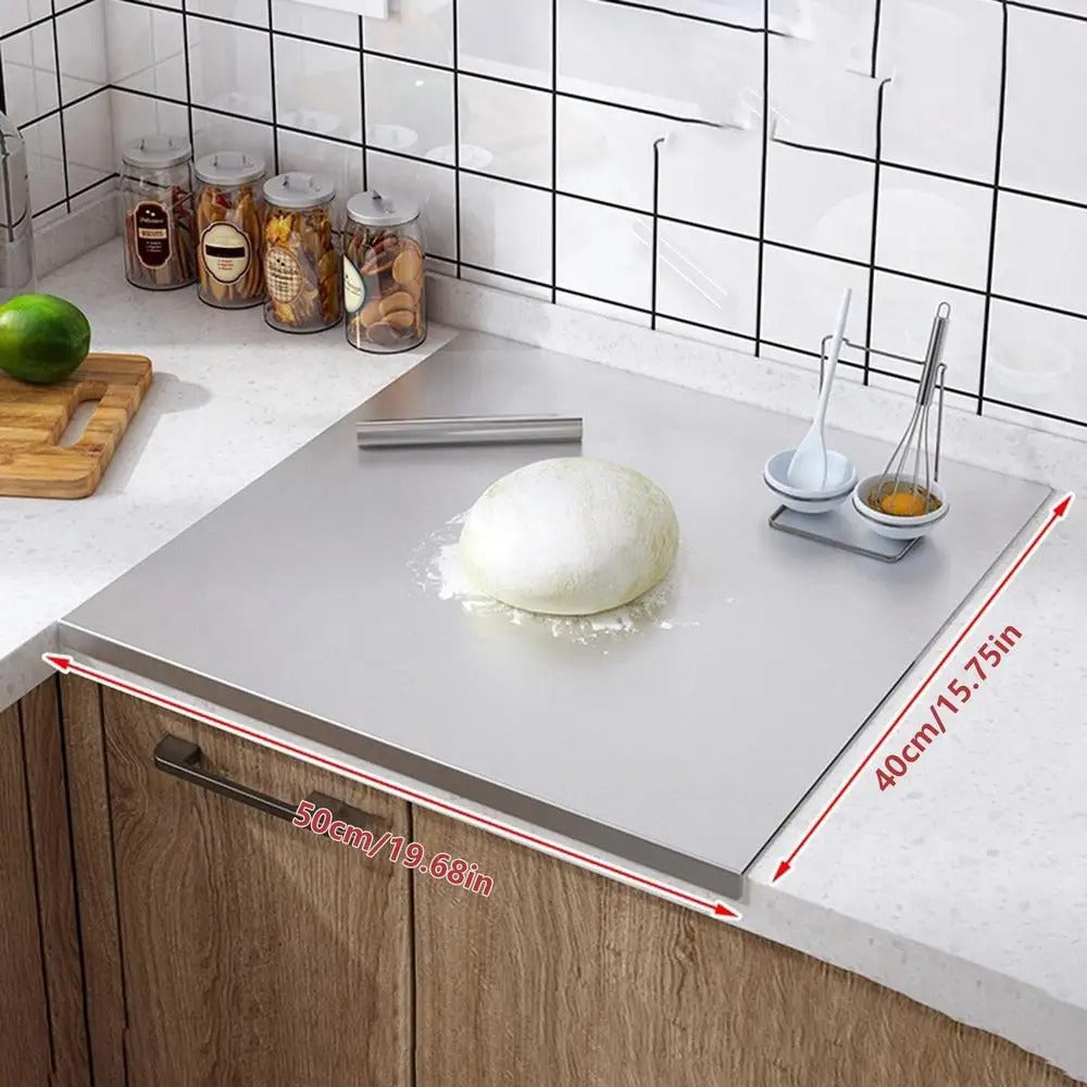 Elegant skärbräda i rostfritt stål till ditt kök