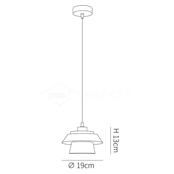Modern LED-vägglampa i glas - Energisnål elegans