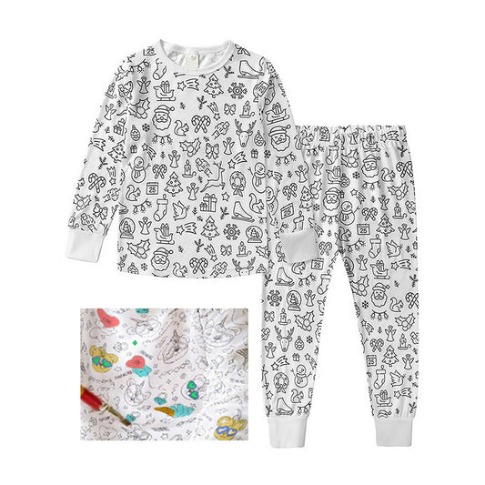 Barnpyjamas set: Mjukt och roligt för lekglada små