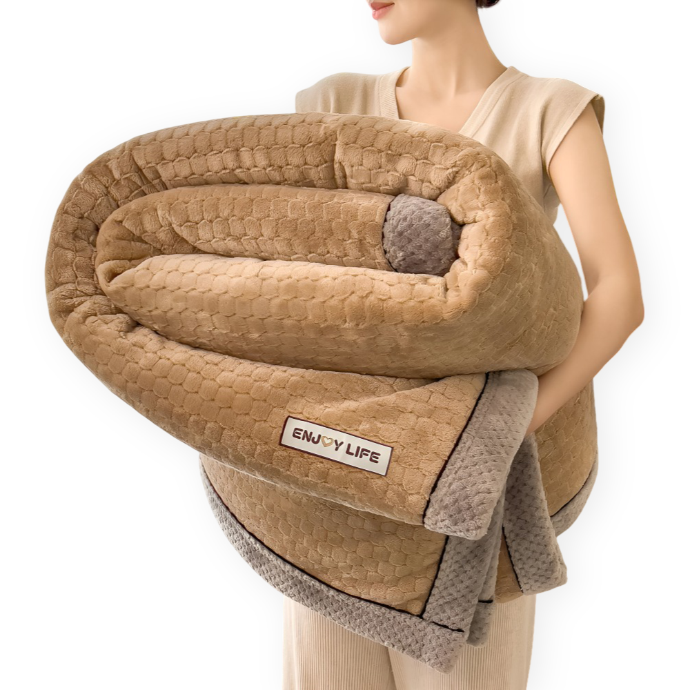 Ultramjuk Fleecfilt - Lyxfilt för Helårsbruk - Varm och Tjock