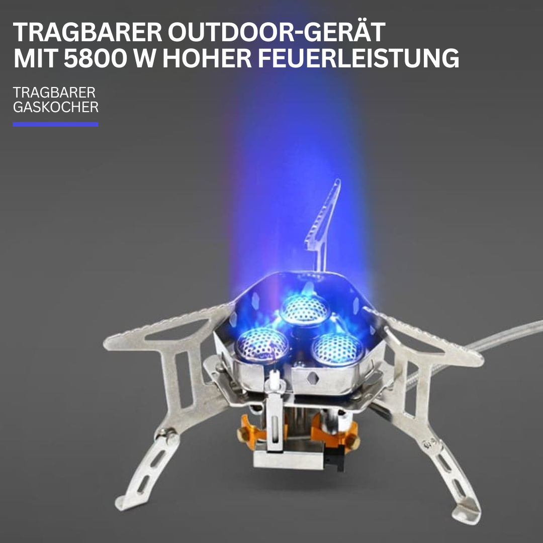 Bærbar Gasbrænder - NaturFlamme