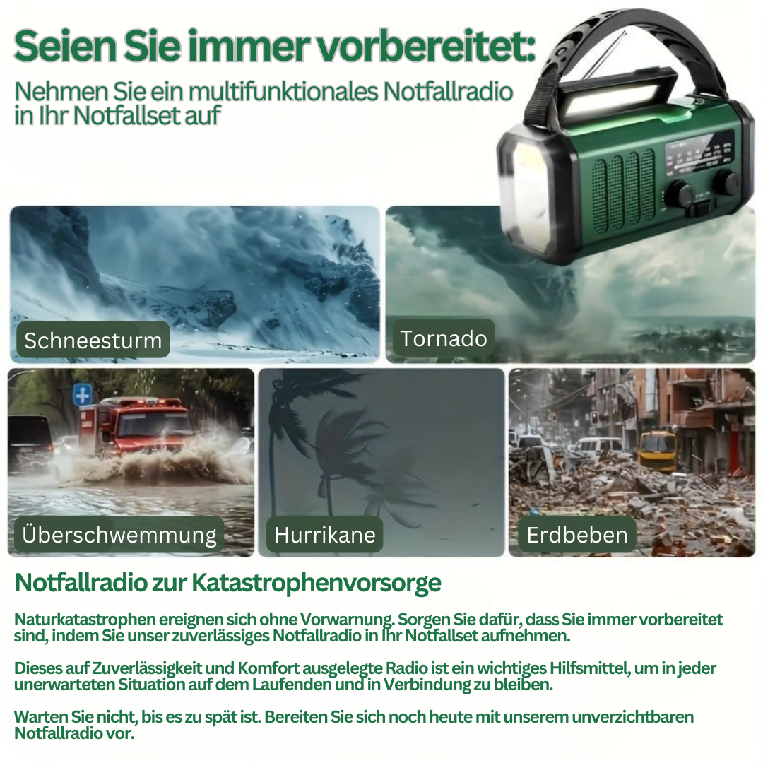 Multifunktionell nödradio - LiveSafe