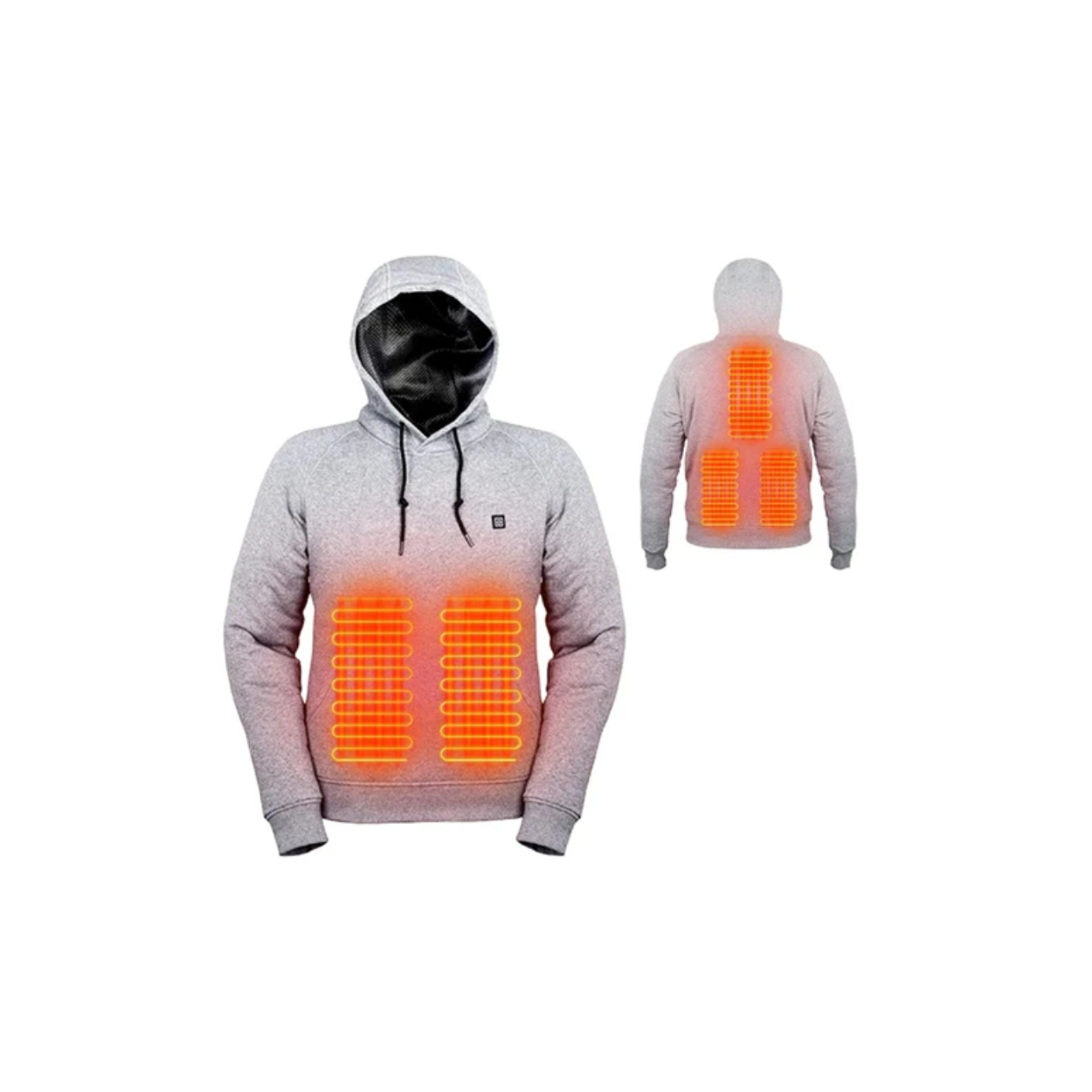 Opvarmet Hoodie til Kold Vinterkomfort