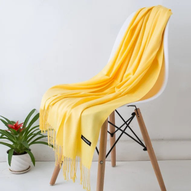 Elegant og Luksuriøs Cashmere Halstørklæde til Efterår og Vinter
