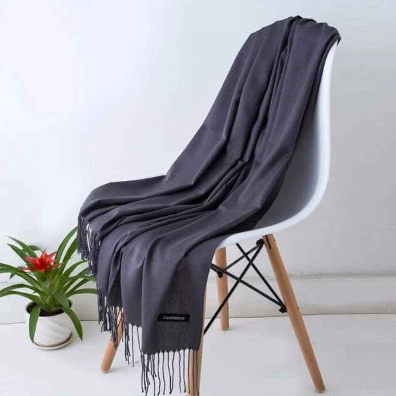 Elegant og Luksuriøs Cashmere Halstørklæde til Efterår og Vinter