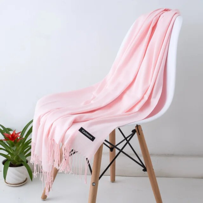Elegant og Luksuriøs Cashmere Halstørklæde til Efterår og Vinter
