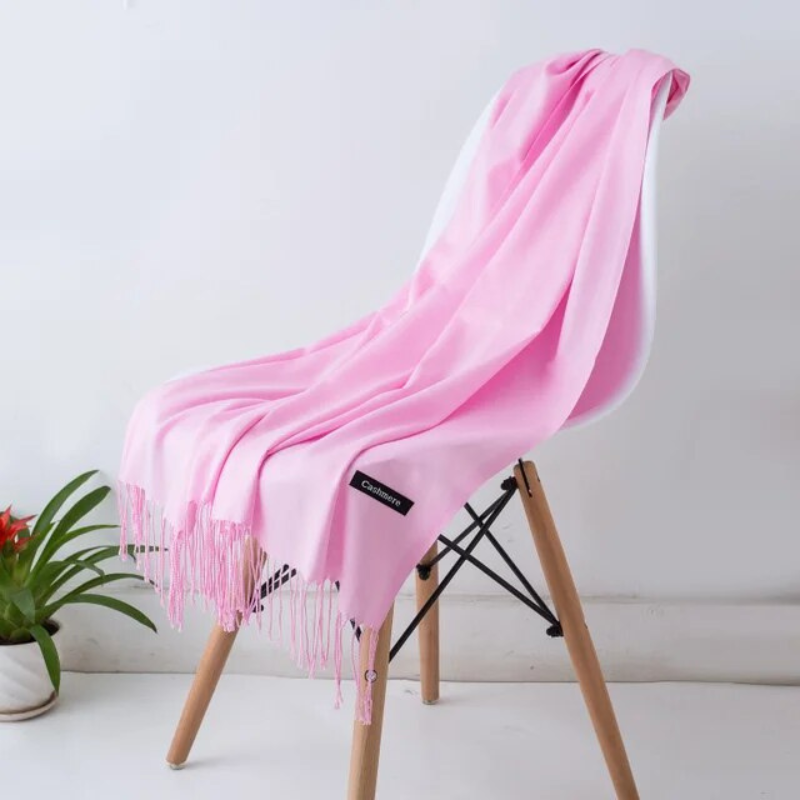 Elegant og Luksuriøs Cashmere Halstørklæde til Efterår og Vinter