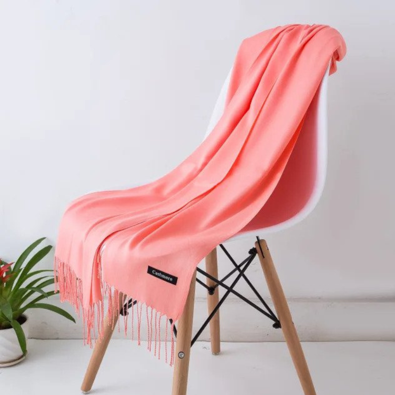 Elegant og Luksuriøs Cashmere Halstørklæde til Efterår og Vinter