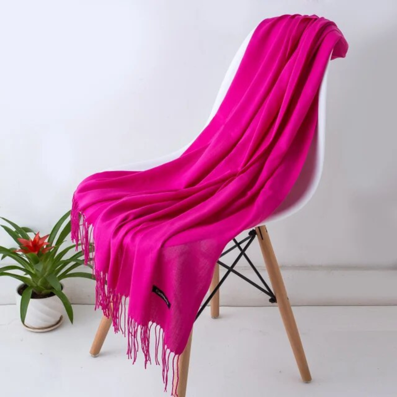 Elegant og Luksuriøs Cashmere Halstørklæde til Efterår og Vinter