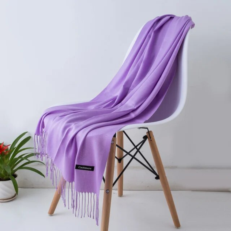 Elegant og Luksuriøs Cashmere Halstørklæde til Efterår og Vinter