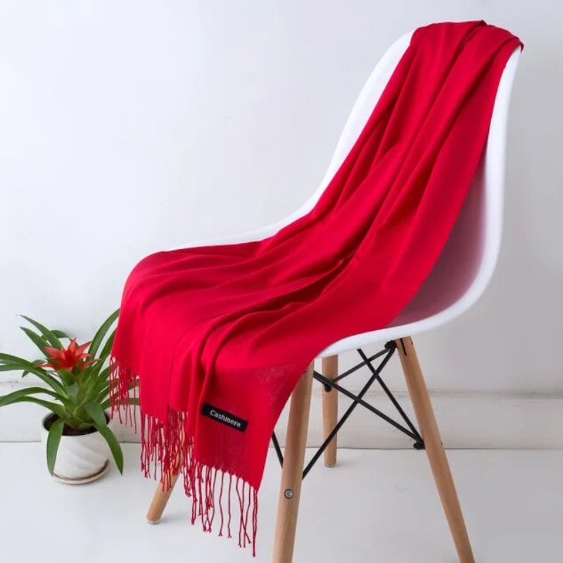 Elegant og Luksuriøs Cashmere Halstørklæde til Efterår og Vinter