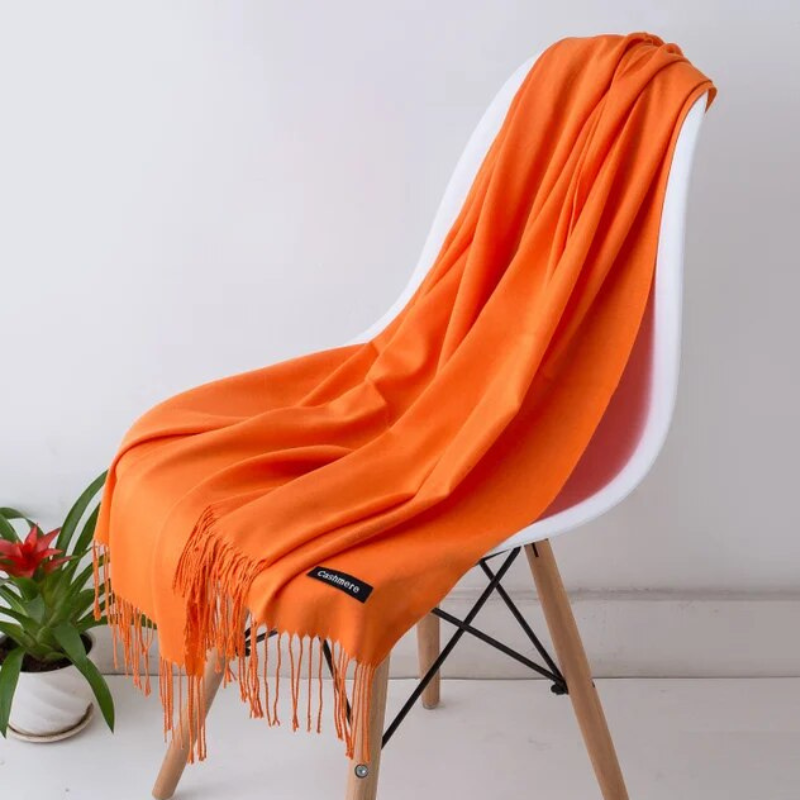 Elegant og Luksuriøs Cashmere Halstørklæde til Efterår og Vinter