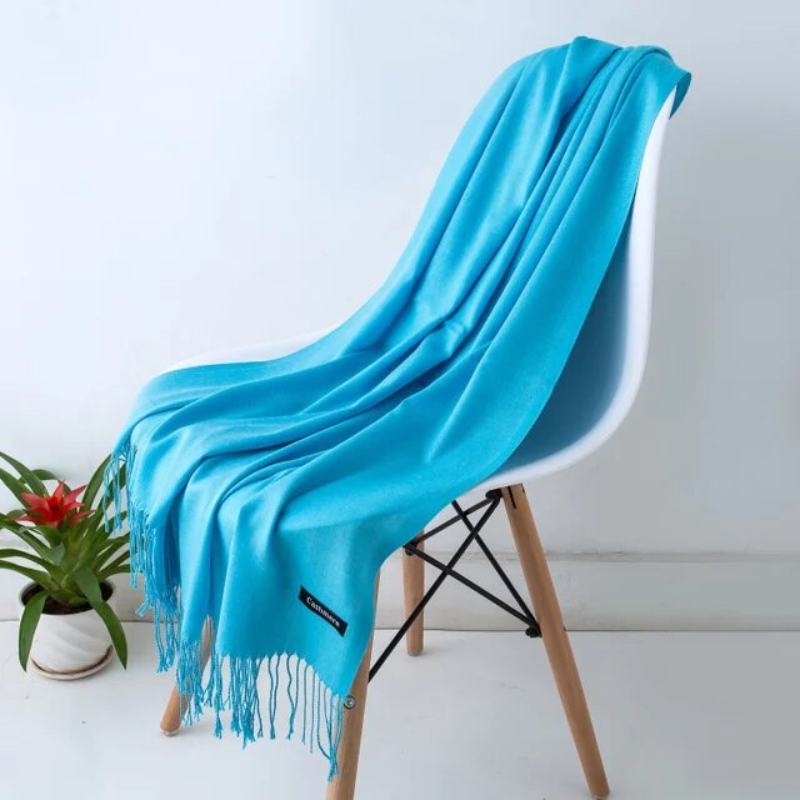 Elegant og Luksuriøs Cashmere Halstørklæde til Efterår og Vinter