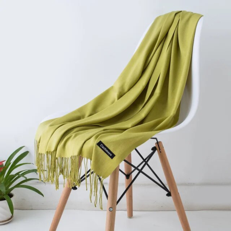 Elegant og Luksuriøs Cashmere Halstørklæde til Efterår og Vinter