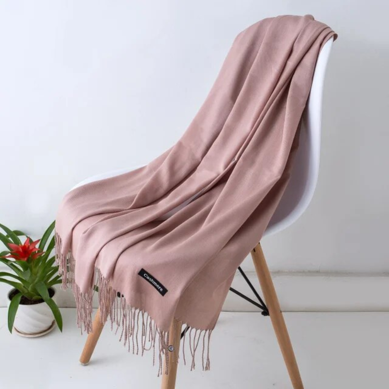 Elegant og Luksuriøs Cashmere Halstørklæde til Efterår og Vinter