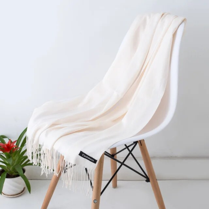 Elegant og Luksuriøs Cashmere Halstørklæde til Efterår og Vinter