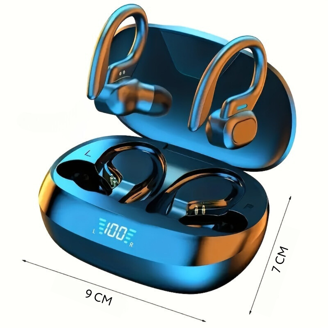 Vandtætte Bluetooth Ørepropper med Ergonomisk Pasform og Touch