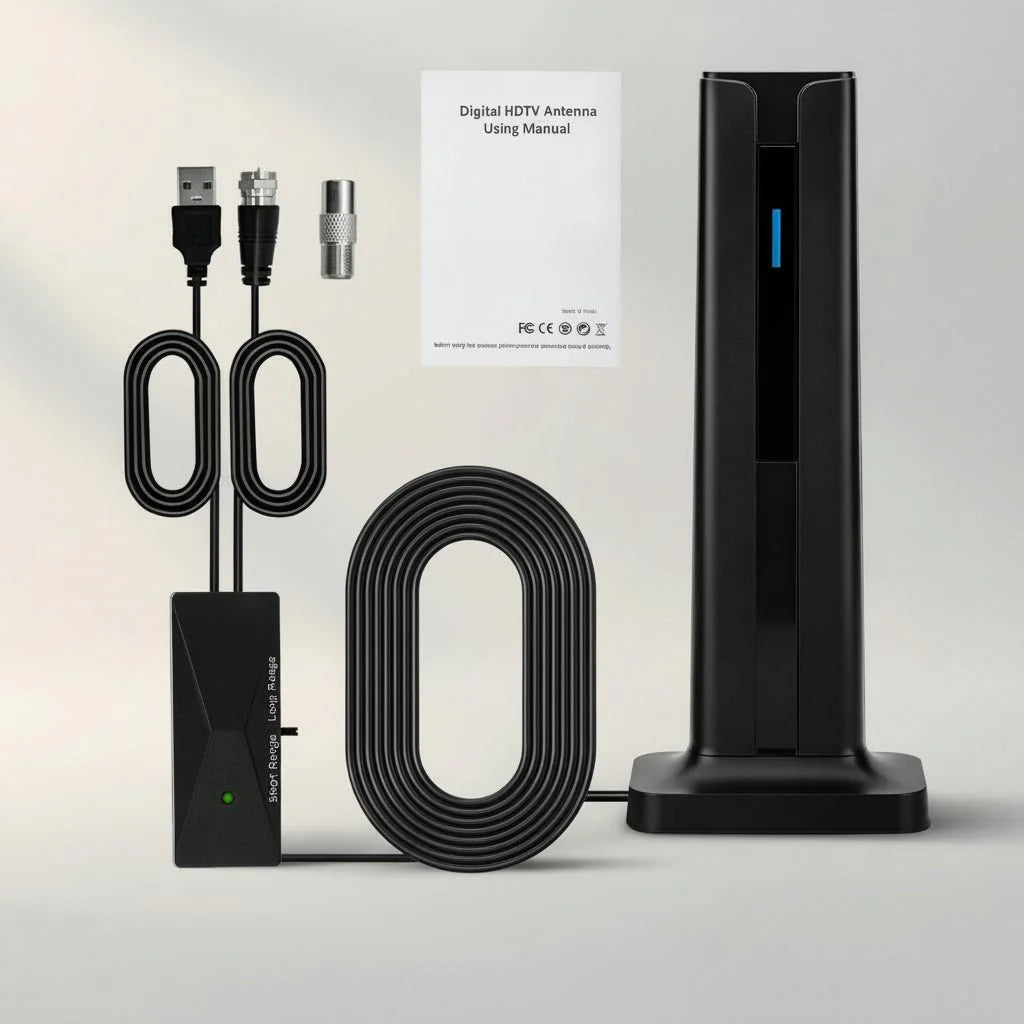 Kraftfuld HD TV Antenne – 200 Miles Rækkevidde og 4K Kvalitet