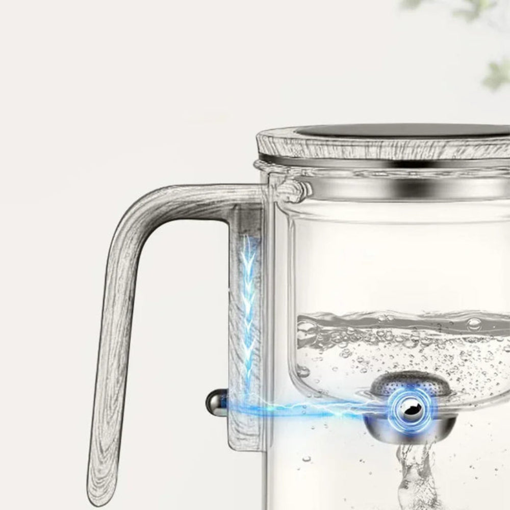 Glas Teekanne med indbygget infuser - Klarhed potte