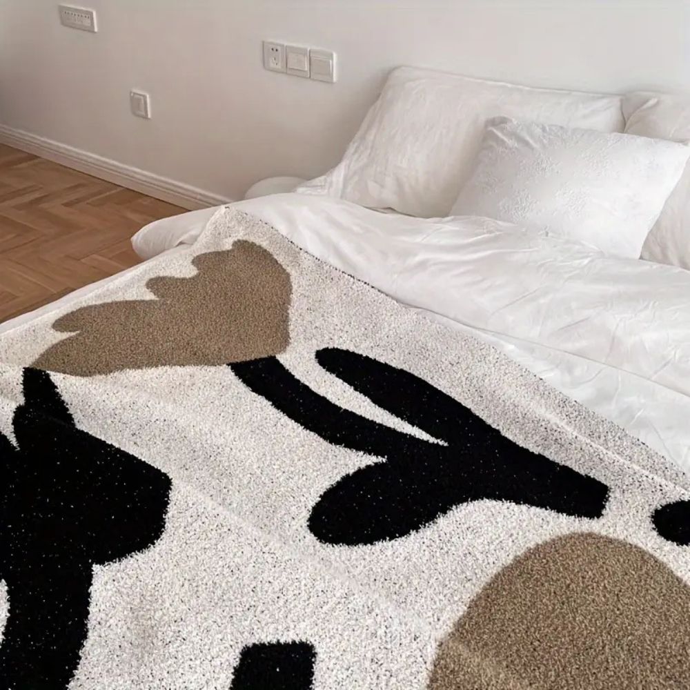 Blød og Varm Mikrofiberplaid til Hygge og Stilfuld Indretning