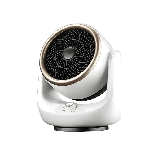 Bærbar Stille Luftcirkulationsventilator | Fjernbetjening, 360° Rotation & Justerbar Hastighed for Komfort Hele Året
