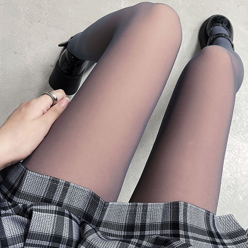 Värmande fleecefodrade damleggings med stretch