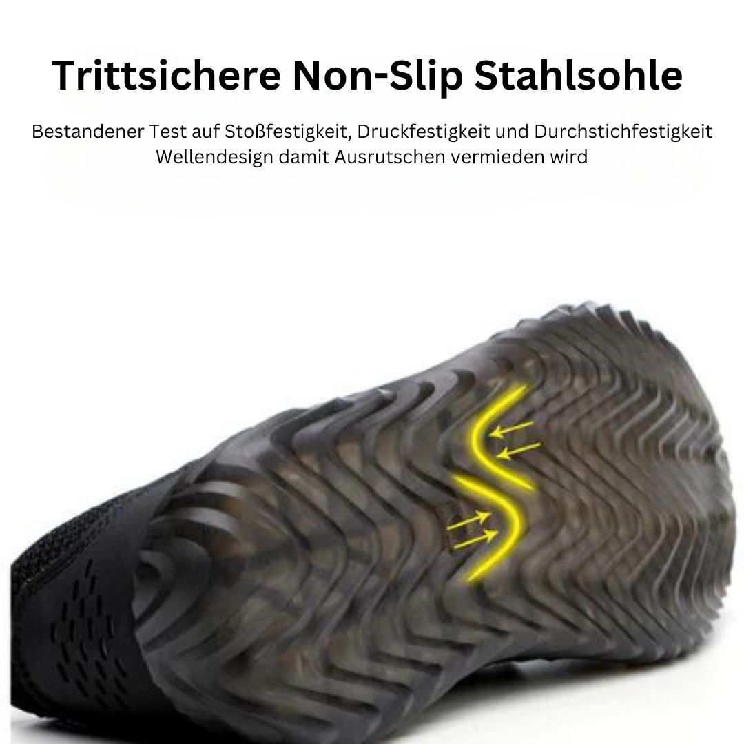 Sikkerhedssko til sneakers med EN-ISO standard