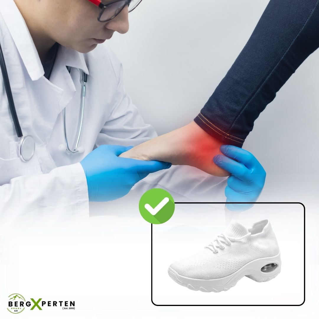 Ergonomiske certificerede smertelindrende sko